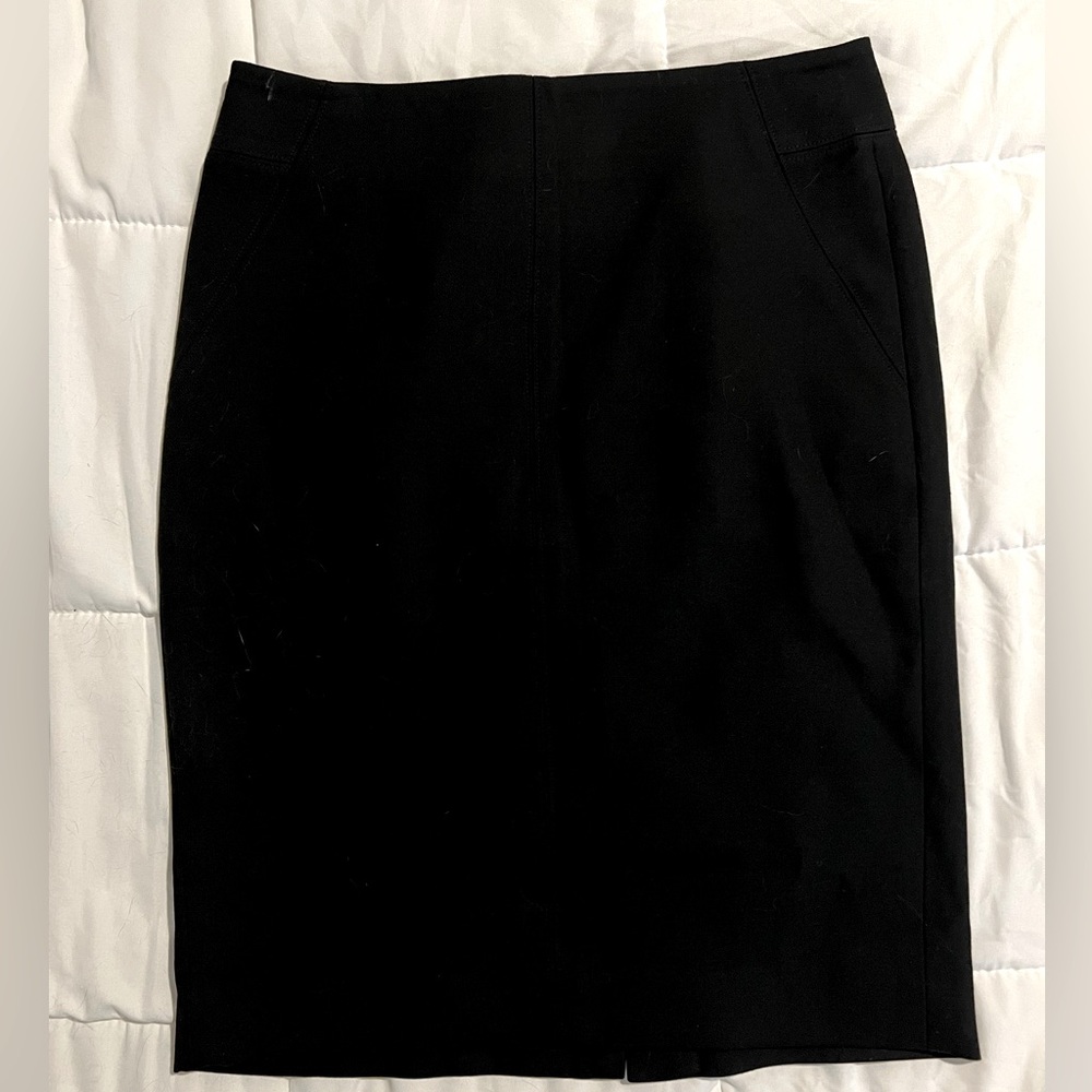 Ann Taylor Loft pencil skirt in black. Office staple!
